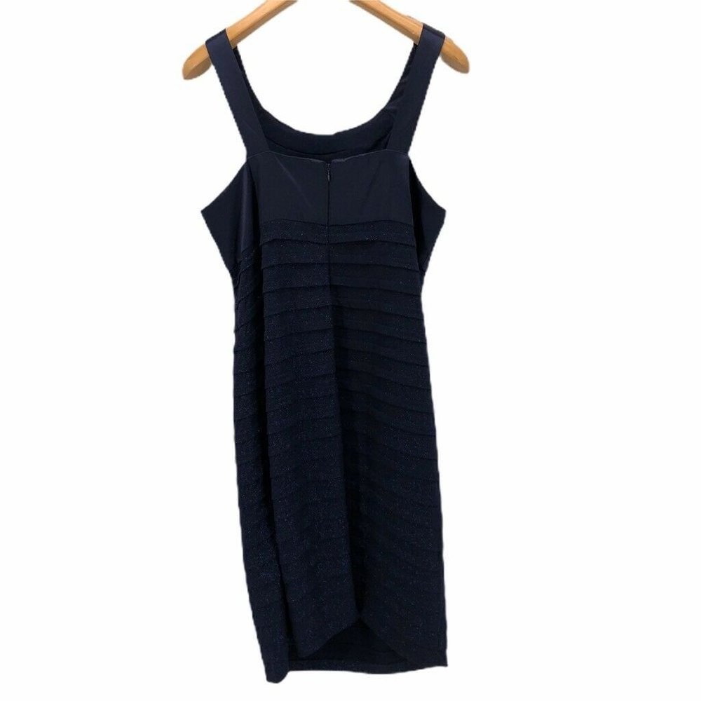R&M Richards Womens Sheath Dress Blue Sz Plus 16 W - Picture 4 of 8